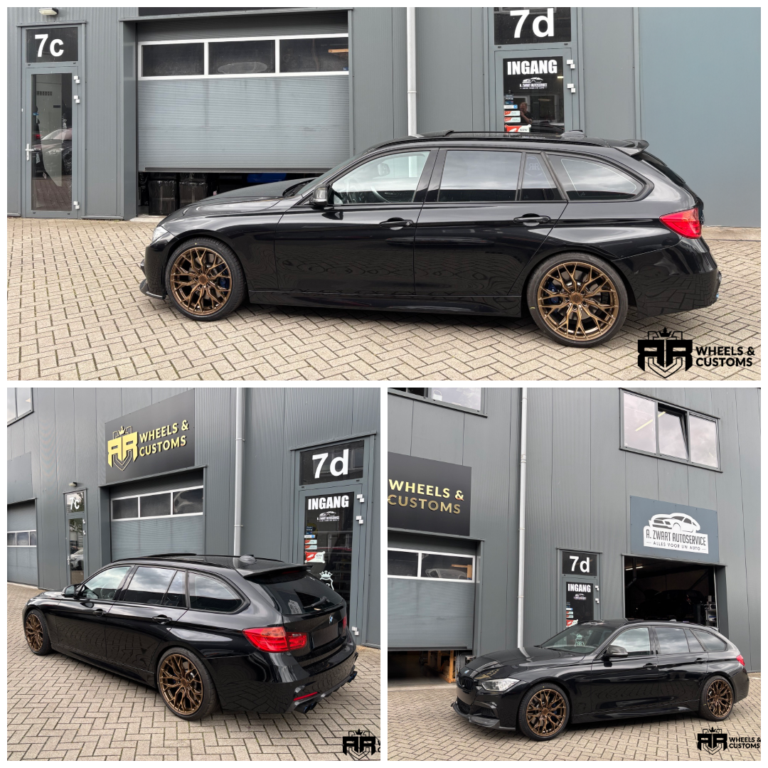 BMW 3-serie F31 voorzien van Concaver CVR1 Brushed Bronze 19 inch 8.5J en 9.5J ET35