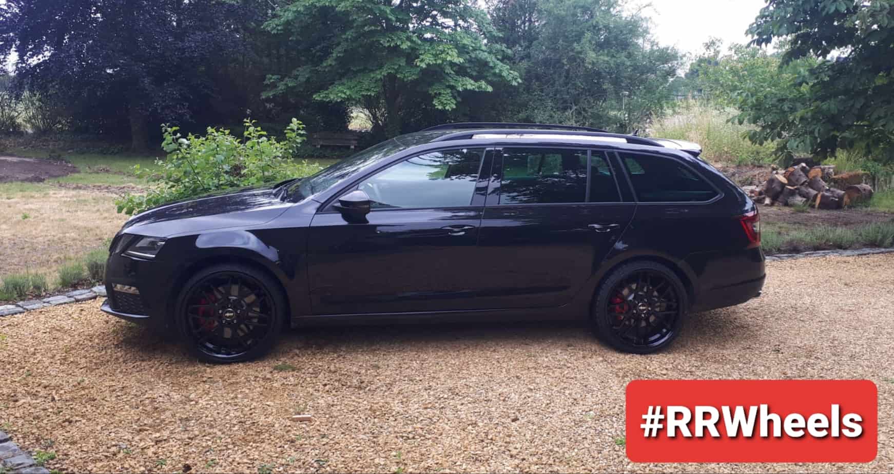 Skoda Octavia equipped with 20 inch DPS Wheels including new Imperial tires 225 35 20 and 235 35 20. Sport velgen Skoda Galerij - RR Wheels skoda velgen skoda octavia velgen skoda velgen online skoda 