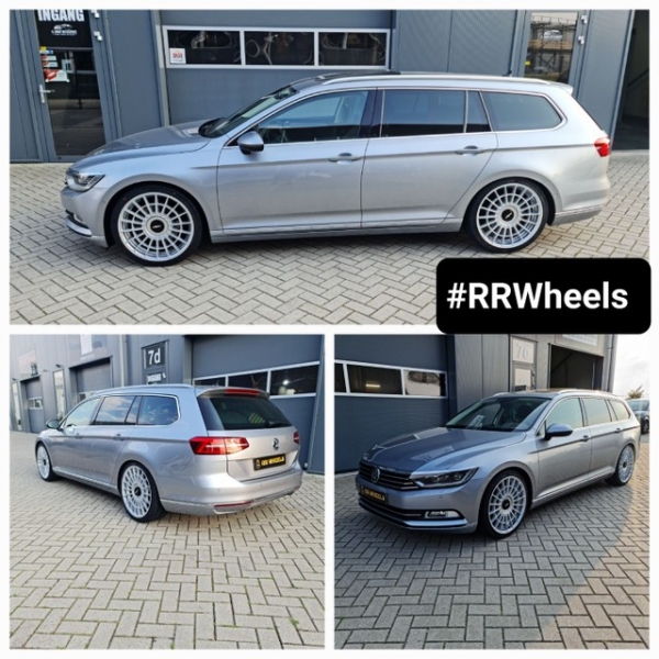 Wij hebben deze Volkswagen Passat voorzien van 20 inch Rotiform LAS-R in 5x112 8.5J ET45 full rondom inclusief Milestone banden in 245 35 20!