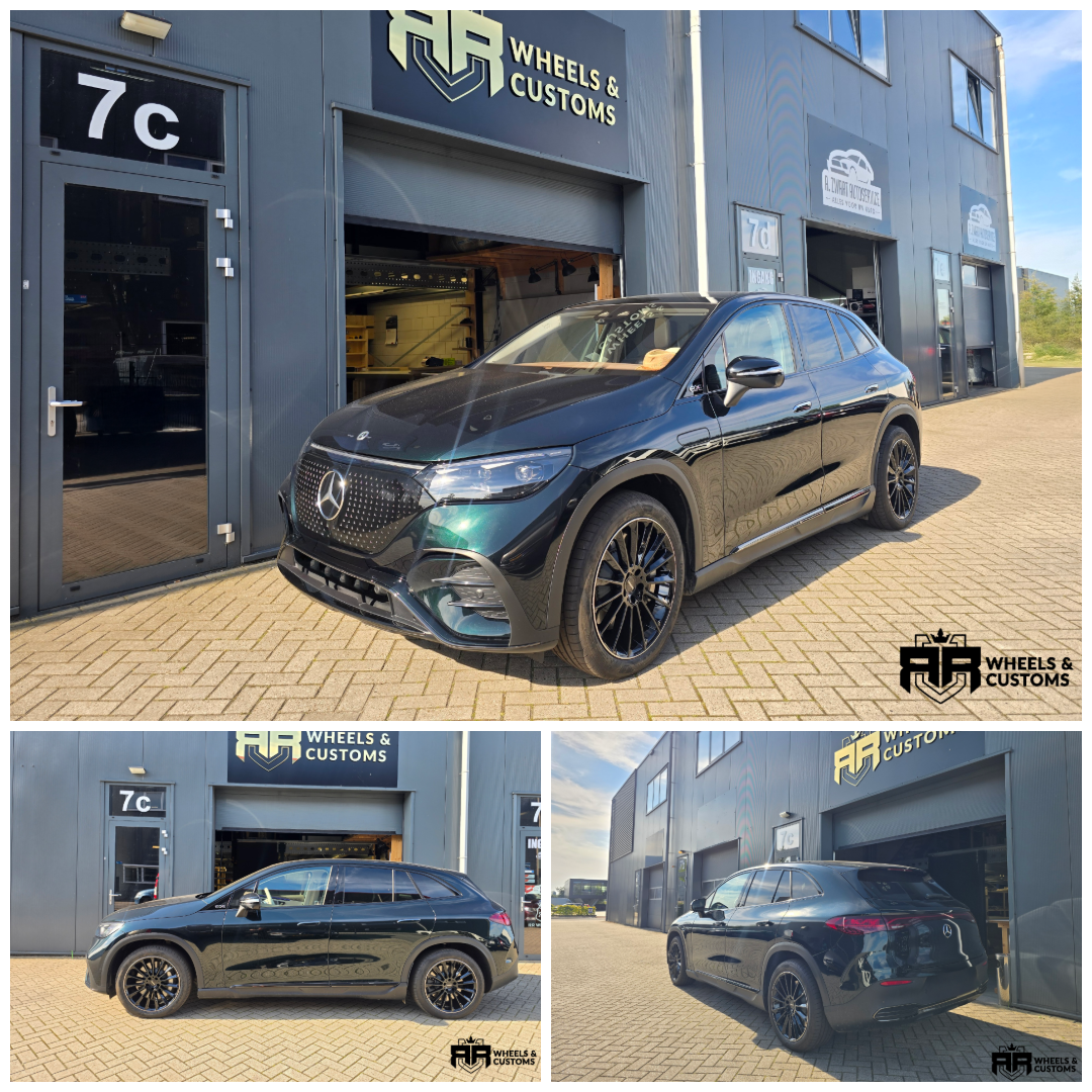 Mercedes EQE SUV voorzien van Carmani CA17 Fritz in 20 inch x 8.5J ET35 5x112