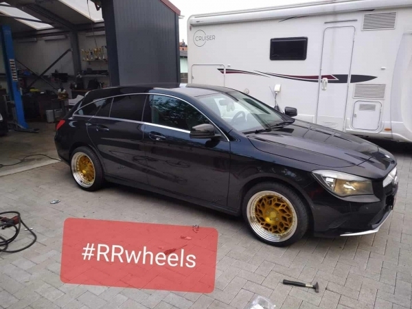 Mercedes CLA Shooting Brake met een nieuwe 18 inch Breedset van Regen5 8.5J - 9.5J ET40/42